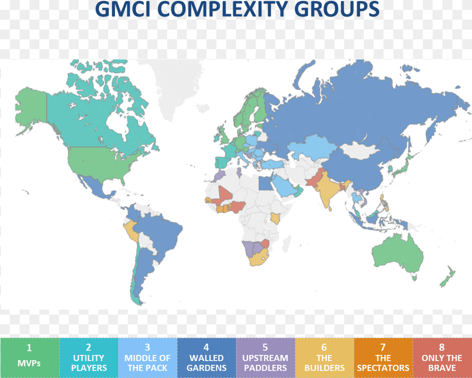 Gmci Complexity Groups 1 Country With Most Expensive Internet, Chart, Plot, Map, Atlas Free Png