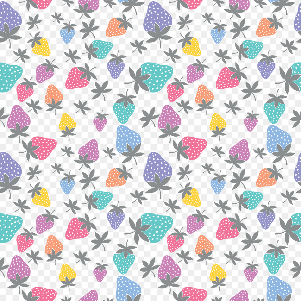Gml Strawberry, Pattern, Paper, Confetti Free Png Download