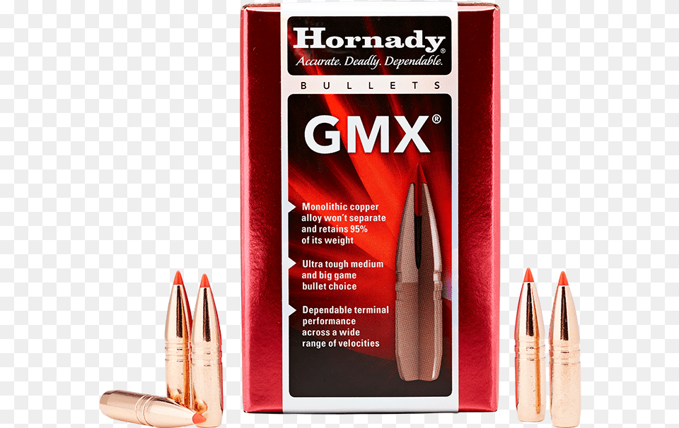 Gmx 300 Win Mag 200 Grain Eld X Hornady Precision Hunter, Ammunition, Weapon, Bullet Png