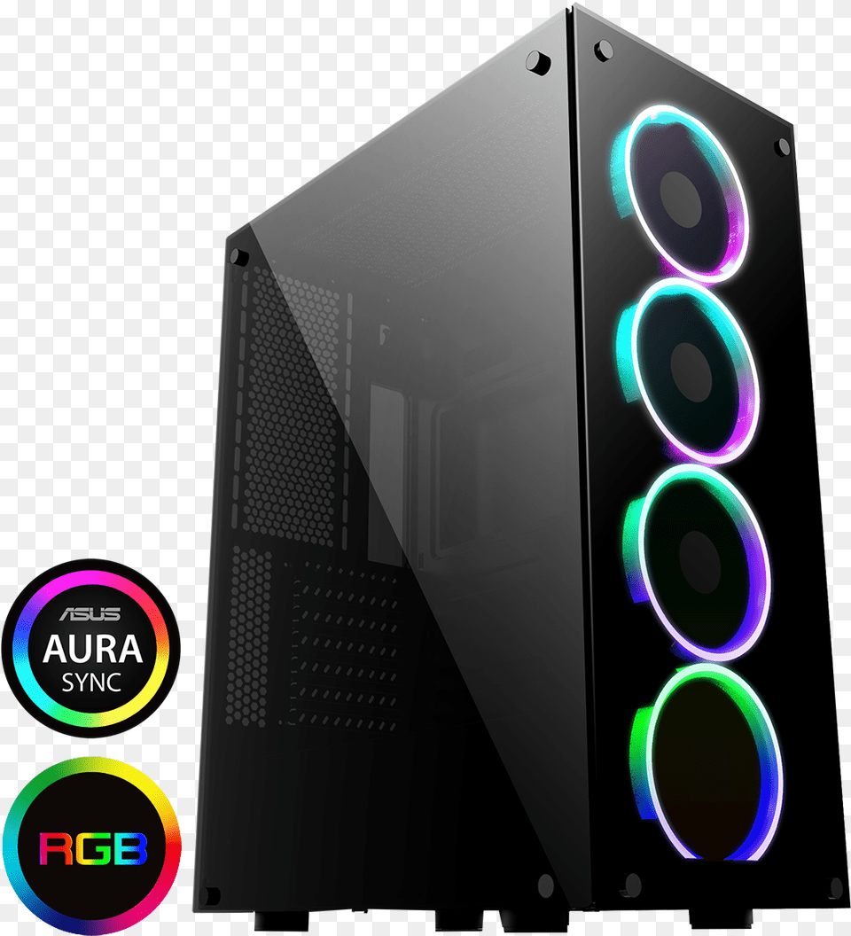 Gmxcspredator Game Max Abyss Full Tower, Electronics, Speaker, Hardware, Computer Hardware Png Image