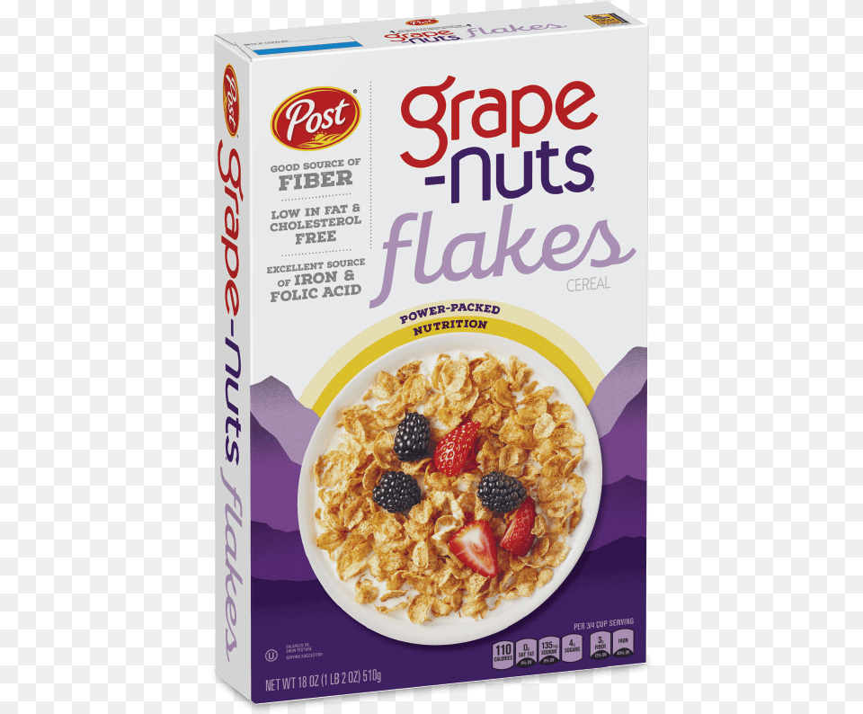 Gn Flakes Post Grape Nuts, Breakfast, Food, Oatmeal, Bowl Png Image