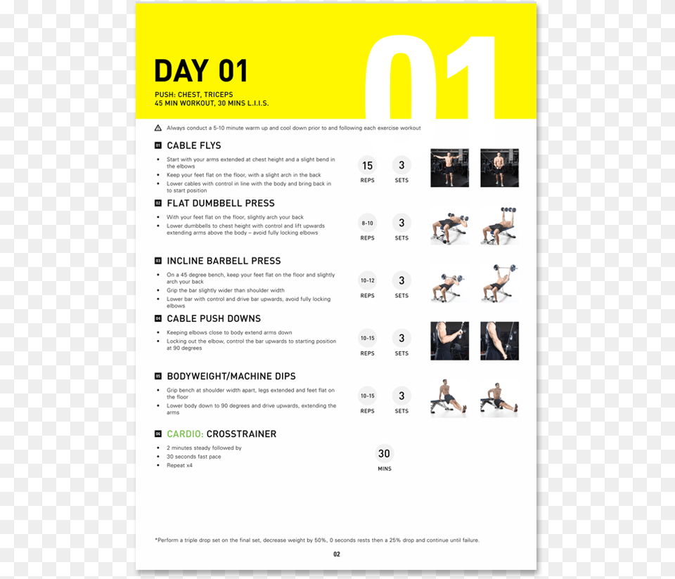 Gnc 2 Gnc Workout Plan, Page, Text, Person Png Image