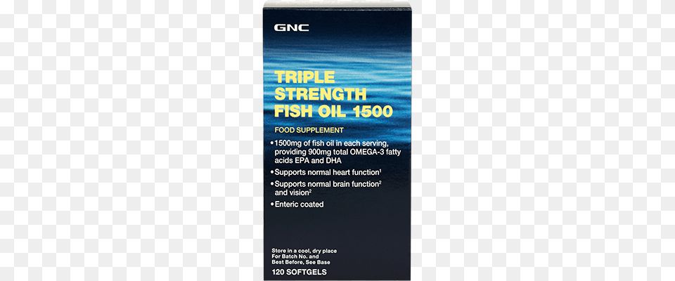 Gnc Triple Strength Fish Oil 1500 Gnc, Advertisement, Poster Free Png Download