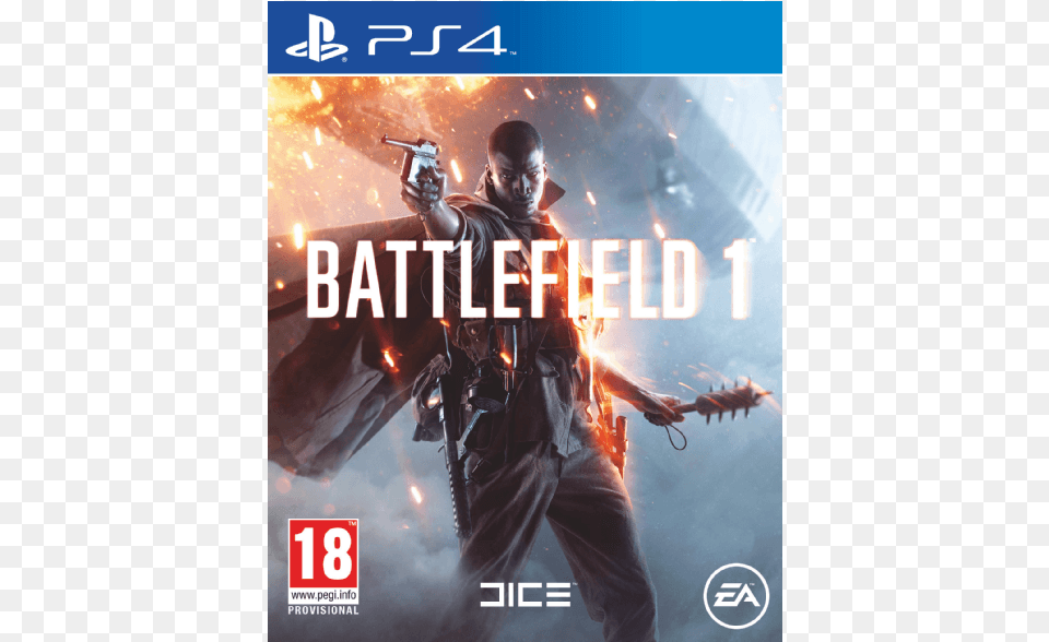 Gnial Electronic Arts Battlefield 1 Frnl Ps4 Chez Battlefield 1 Play, Advertisement, Adult, Poster, Person Png