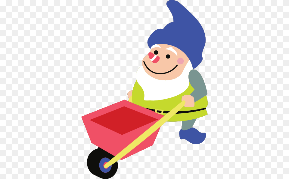 Gnome, Transportation, Vehicle, Device, Grass Png