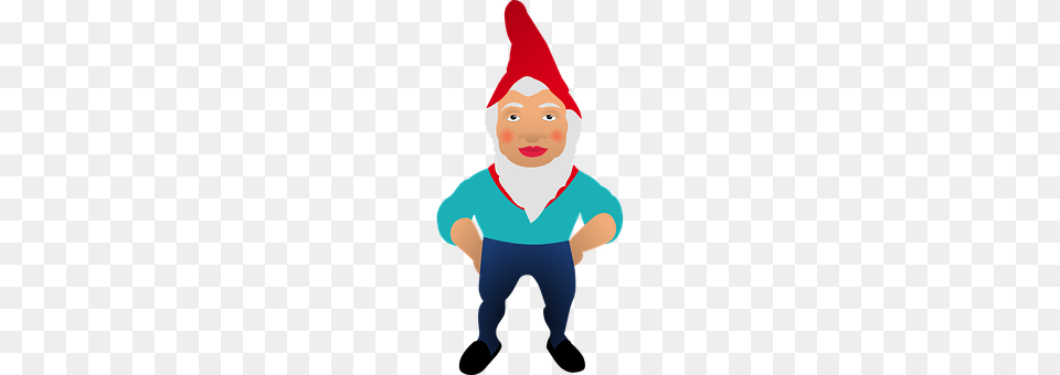 Gnome Clothing, Face, Hat, Head Png Image
