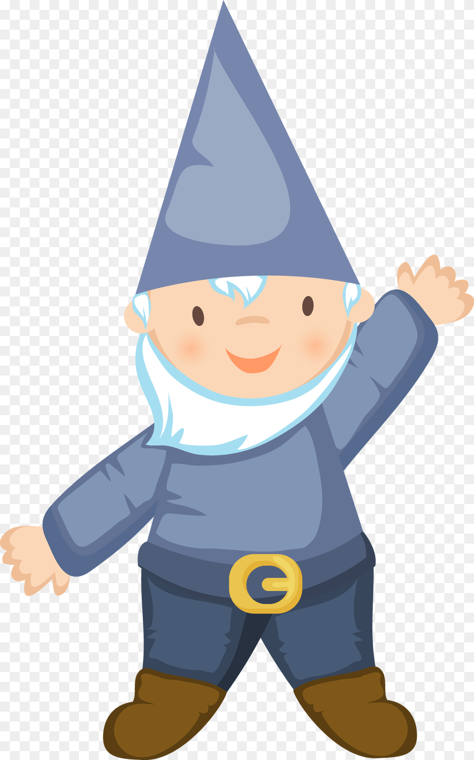 Gnome Cartoon Gnome, Clothing, Hat, Face, Head Png Image