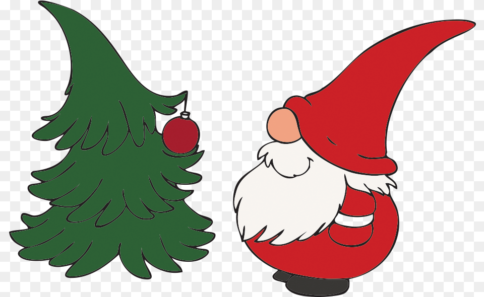 Gnome Cartoon Wichteln, Christmas, Christmas Decorations, Festival Png Image