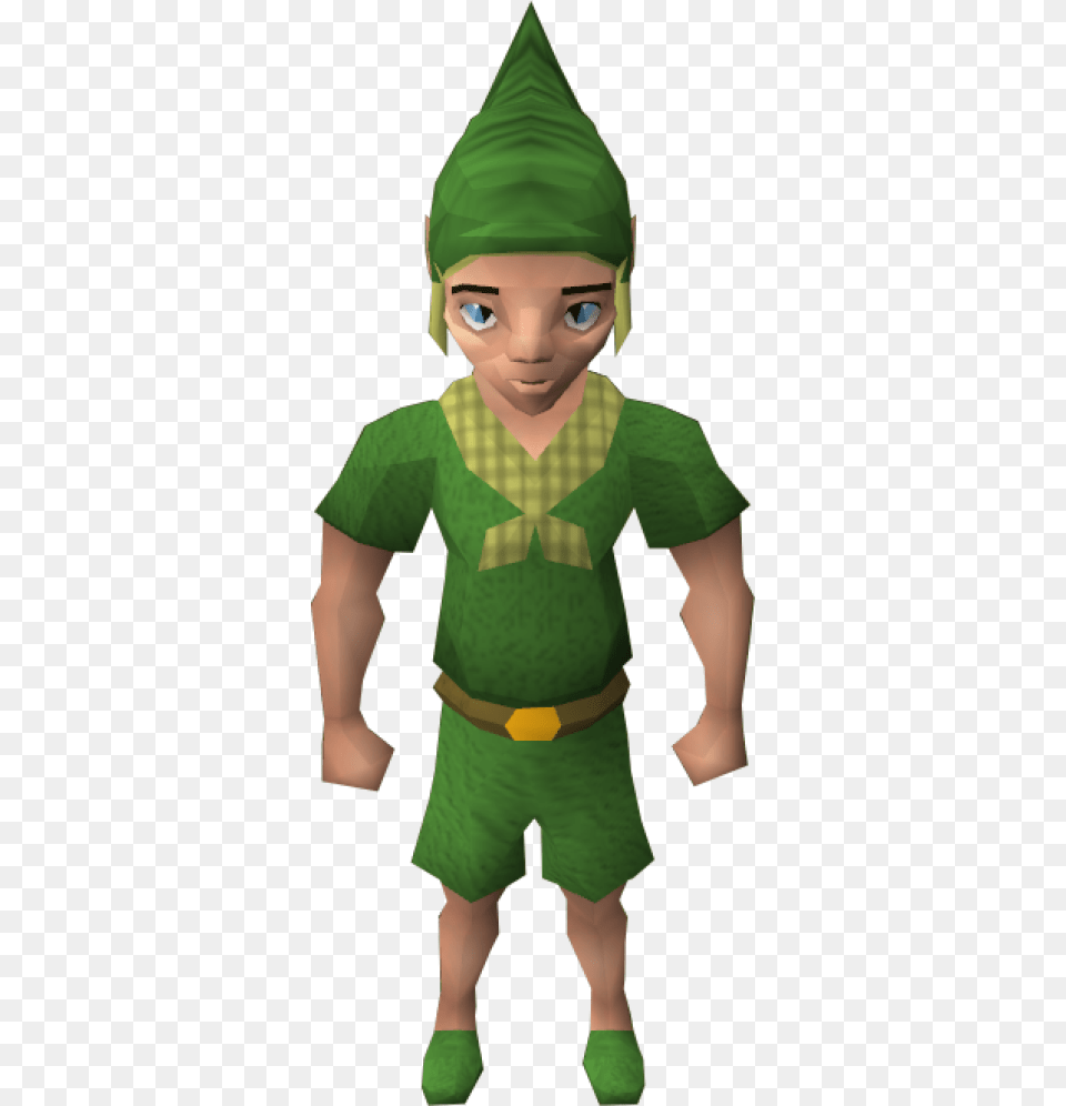 Gnome Child, Clothing, Costume, Elf, Green Png Image