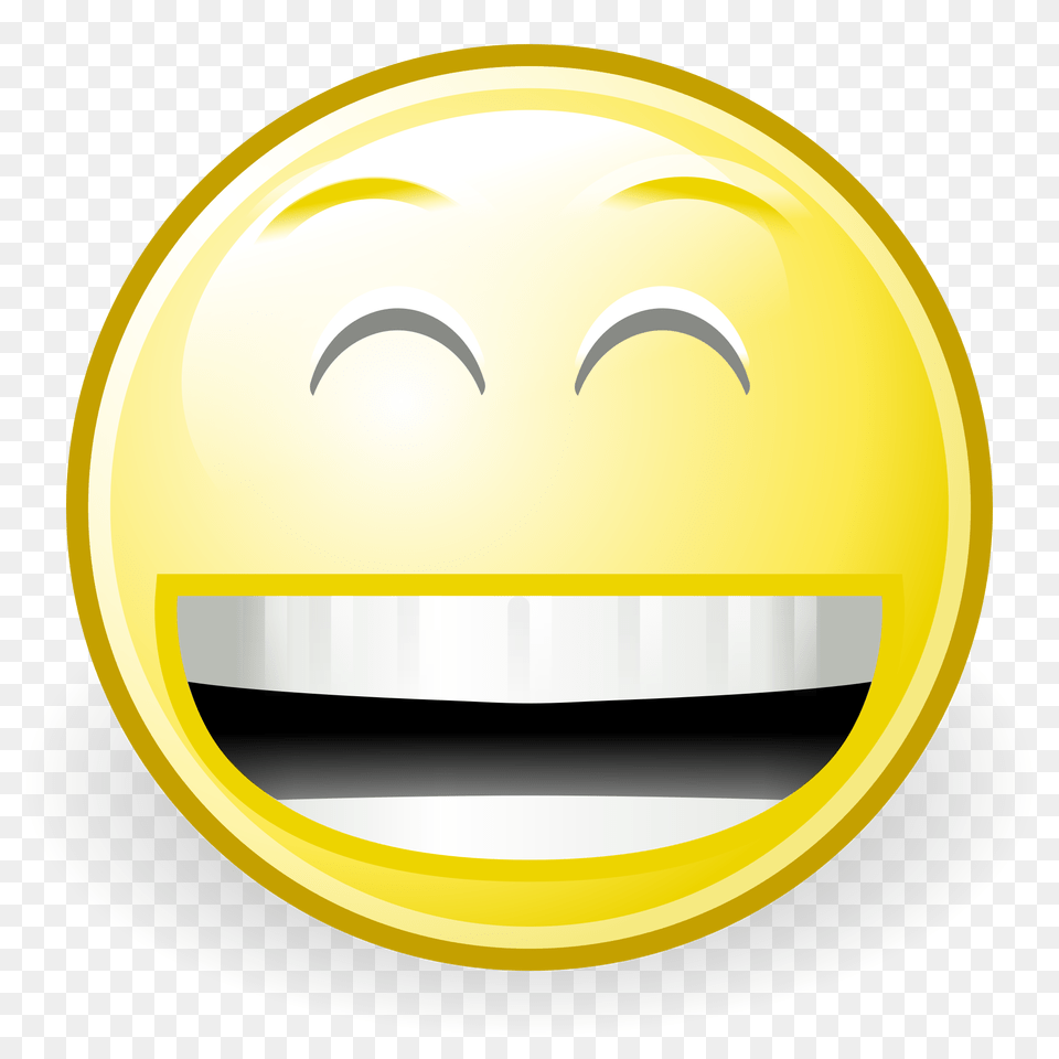 Gnome Face Laugh, Gold, Logo, Disk Free Png Download