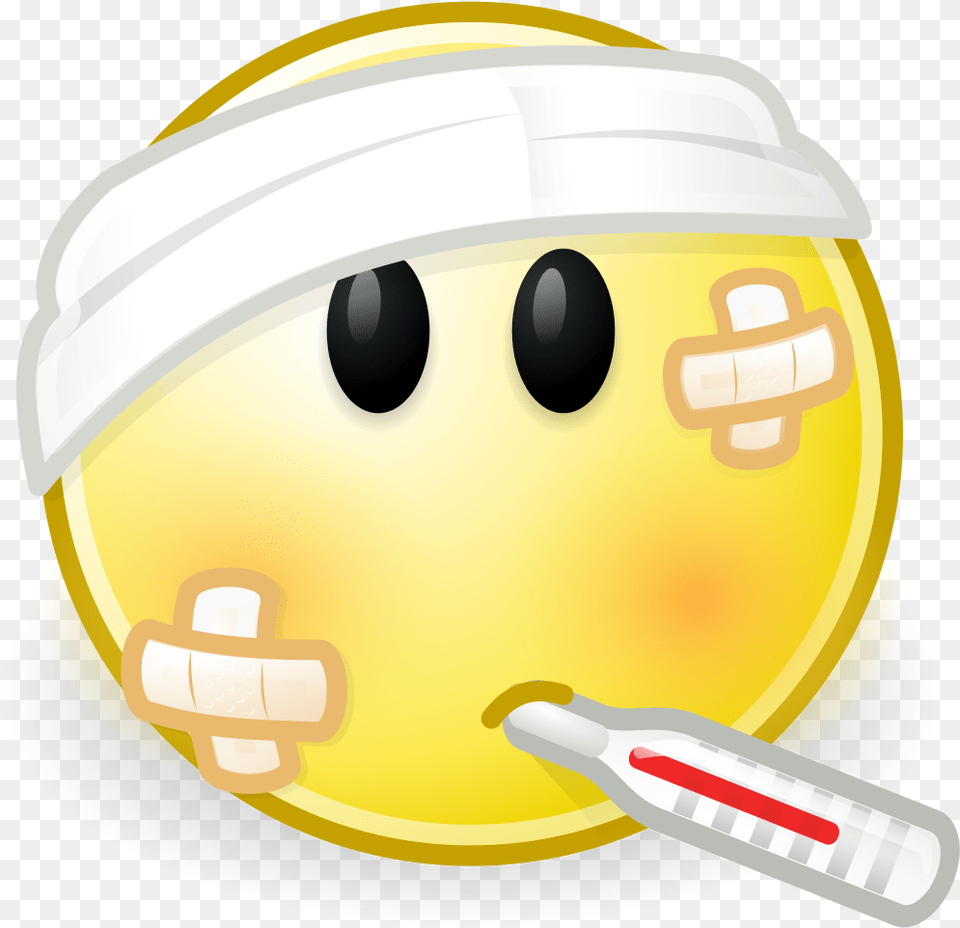 Gnome Face Sick Think I M Getting Sick, Helmet, Brush, Clothing, Device Free Transparent Png