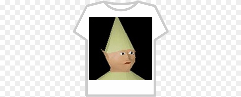 Gnome Meme T Shirt Roblox At Man, Clothing, Hat, Party Hat Free Png