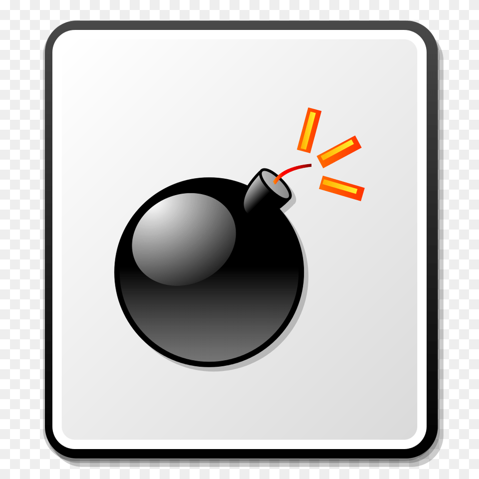 Gnome Mime Application X Core, Ammunition, Bomb, Weapon Free Png Download
