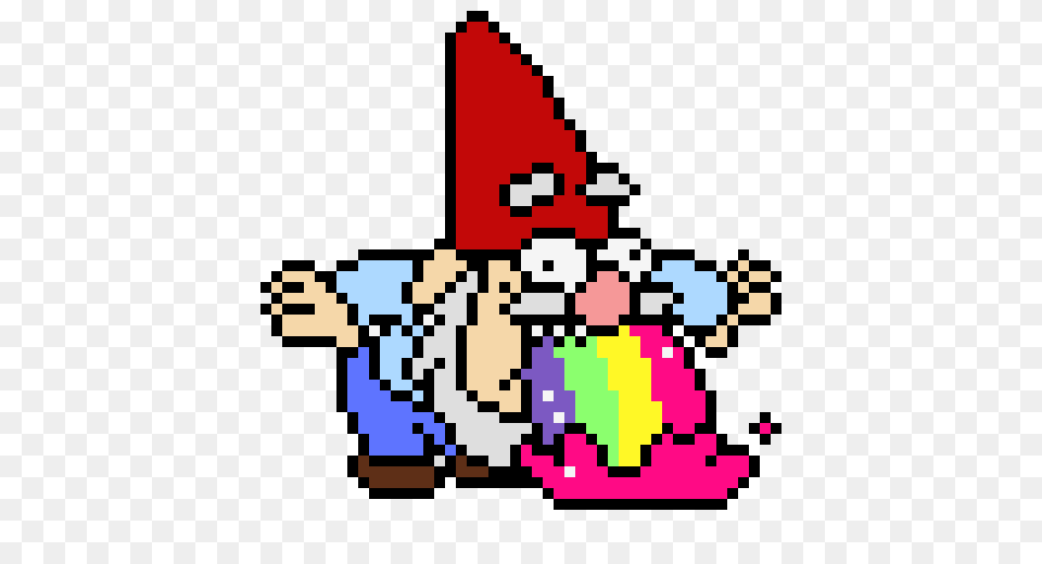Gnome Pixel Art Maker, Game, Super Mario, Qr Code Png