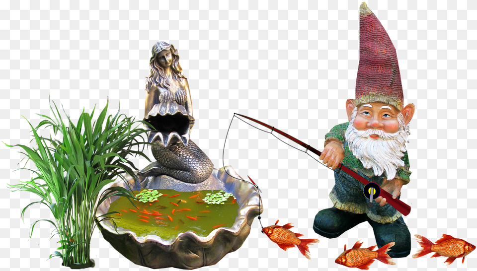 Gnome Transparent Images Cartoon, Sea Life, Animal, Plant, Fish Png