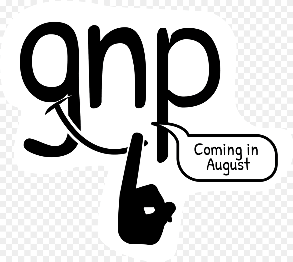 Gnp Acronym Calligraphy, Sticker, Stencil, Text, Symbol Free Transparent Png