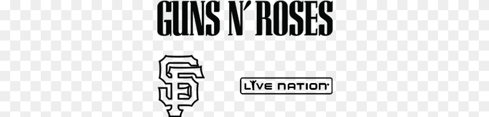 Gnr Logo With Partners Guns N Roses It39s So Easy Single, Text Free Png Download