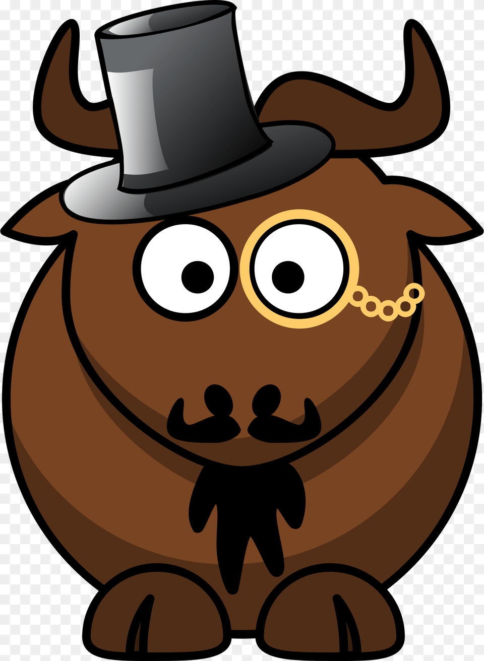 Gnu Cartoon, Clothing, Hat, Nature, Outdoors Free Png