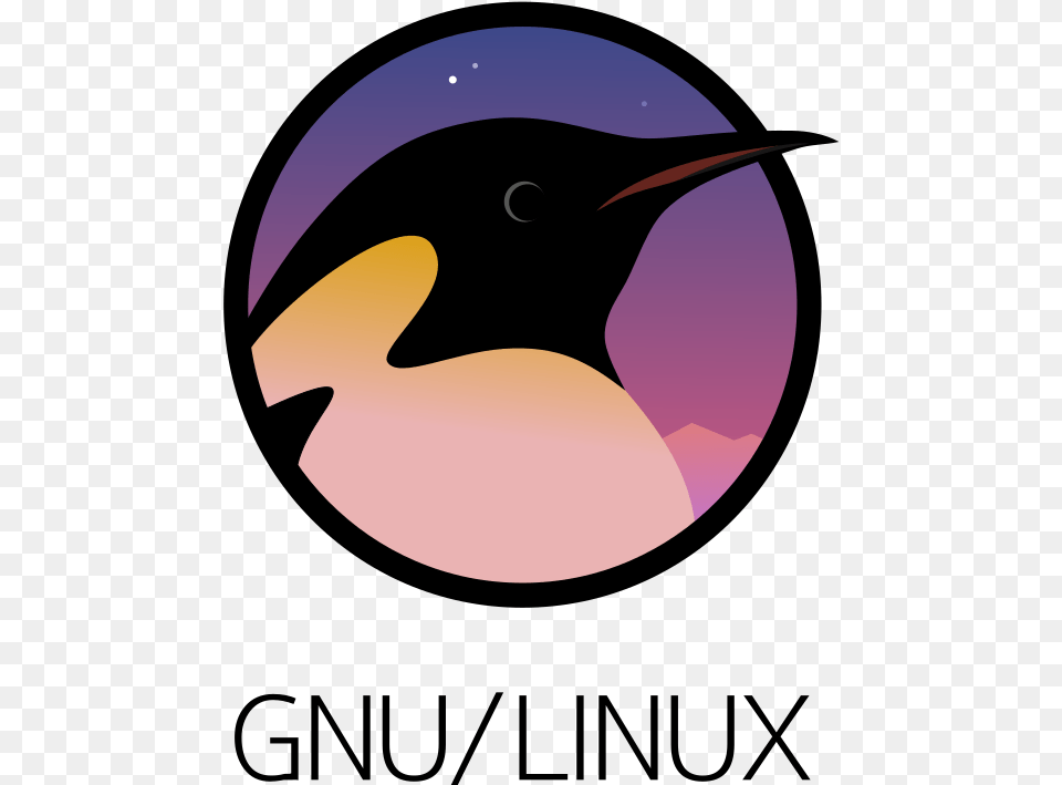 Gnu Minimalistic Logo Svg, Animal, Beak, Bird, Sphere Free Transparent Png