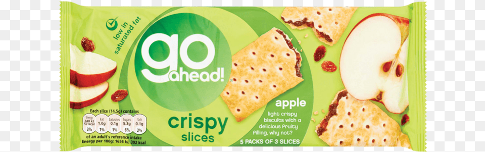 Go Ahead Crispy Slices, Bread, Cracker, Food, Snack Png Image