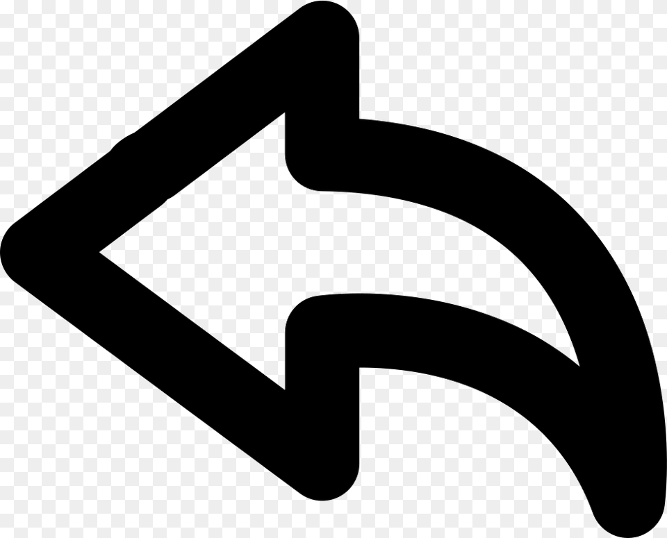 Go Back Arrow Svg Icon Go Back Arrow Icon, Sign, Symbol, Road Sign Png Image