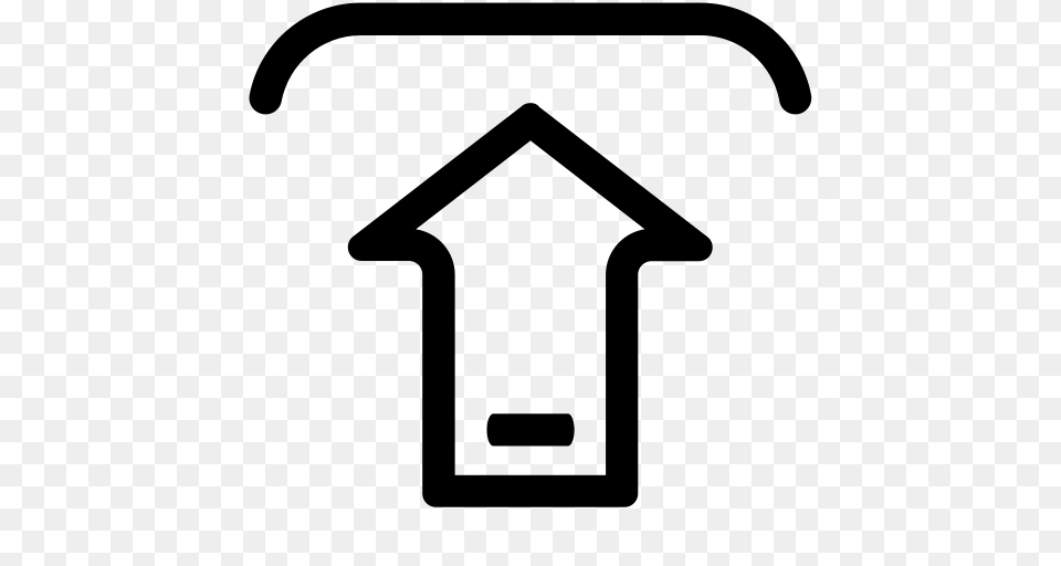 Go Back To The Top Back To The Future Car Icon With, Gray Free Transparent Png