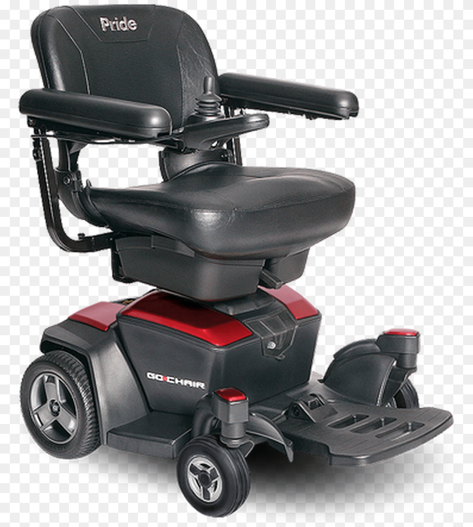 Go Chair Power Wheelchair In Red Pride Go Chair, Furniture, Wheel, Machine, Cushion Free Transparent Png