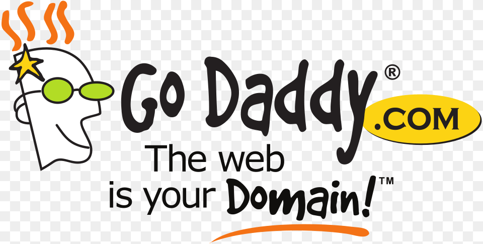Go Daddy, Logo, Face, Head, Person Png