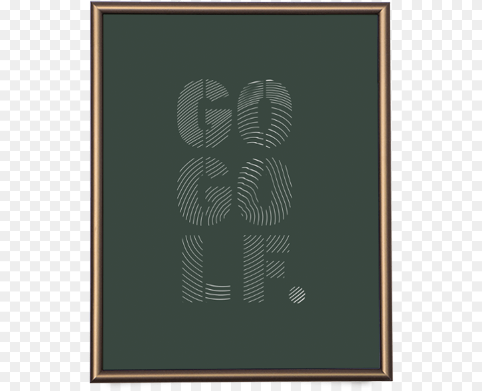 Go Golf Gicle Print Bronze, Blackboard, Computer Hardware, Electronics, Hardware Png Image