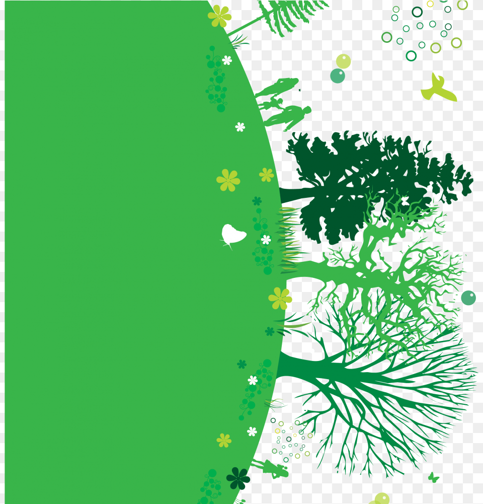 Go Green 35 Forest, Vegetation, Plant, Art, Graphics Free Transparent Png