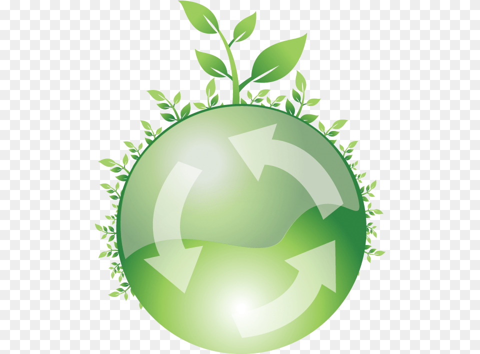 Go Green, Recycling Symbol, Symbol, Leaf, Plant Free Png Download