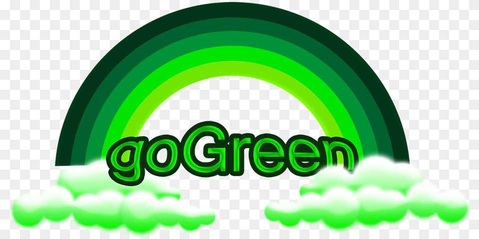 Go Green Drawing Free On Pixabay Go Green Rainbow, Nature, Outdoors, Sky, Light Png