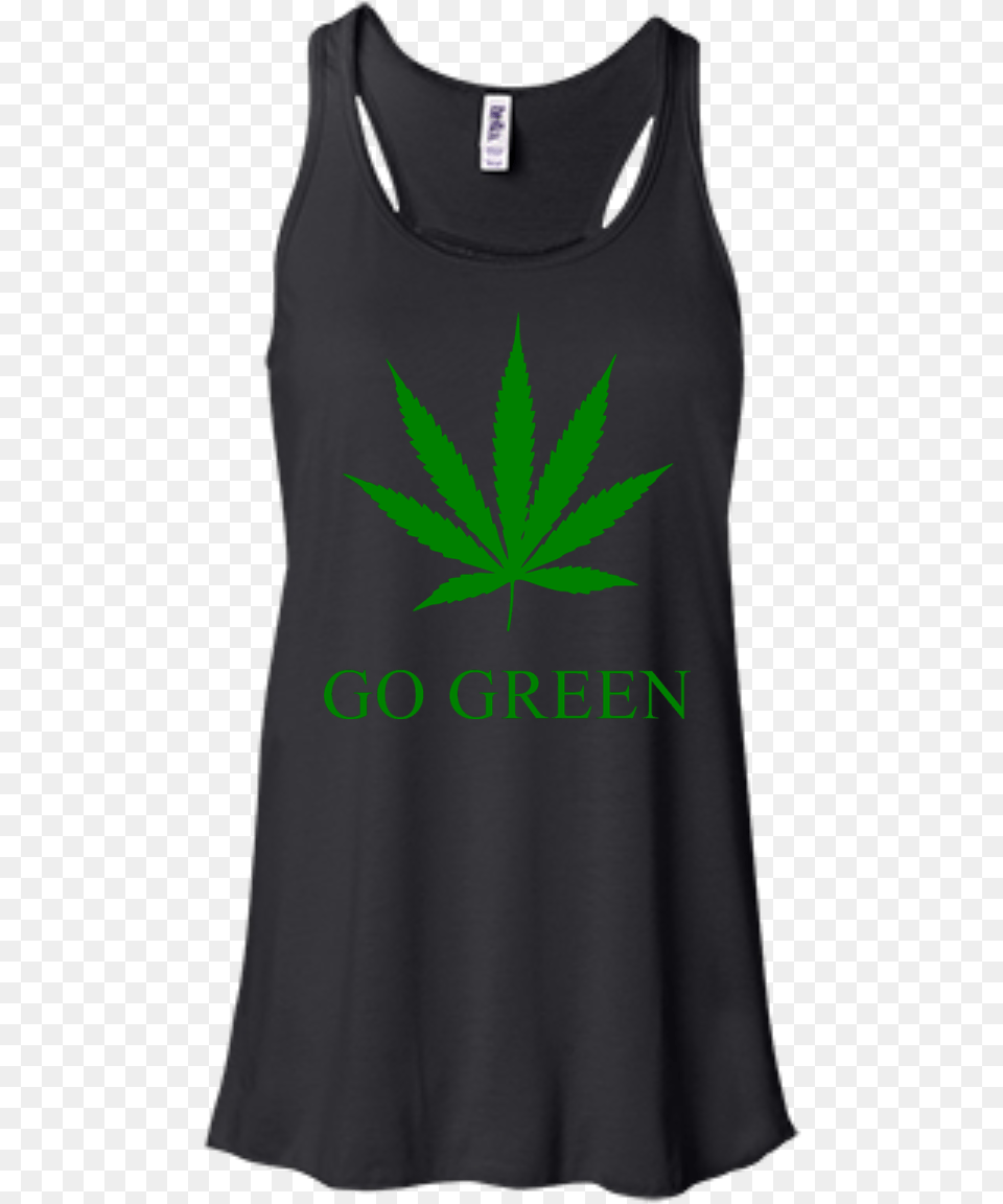 Go Green T Shirt Rick And Morty One Piece Shirt, Clothing, Tank Top, Leaf, Plant Png Image