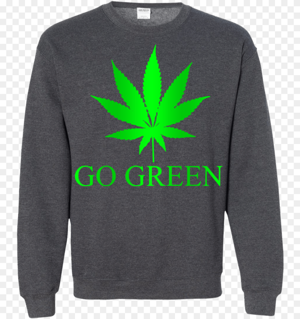 Go Green Weed Vape Nation Marijuana Leaf 420 Ls Shirthoodiesweatshirt Long Sleeved T Shirt, Sweatshirt, Clothing, Sweater, Knitwear Free Transparent Png