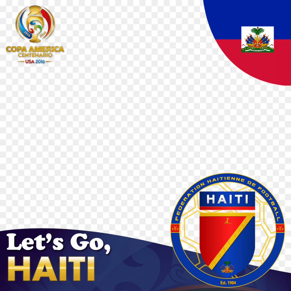 Go Haiti Supporting Team Logo In Fecbook, Emblem, Symbol, Badge Free Png Download