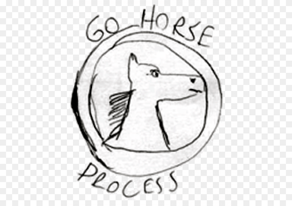 Go Horse Process, Art, Drawing, Animal, Fish Free Png Download