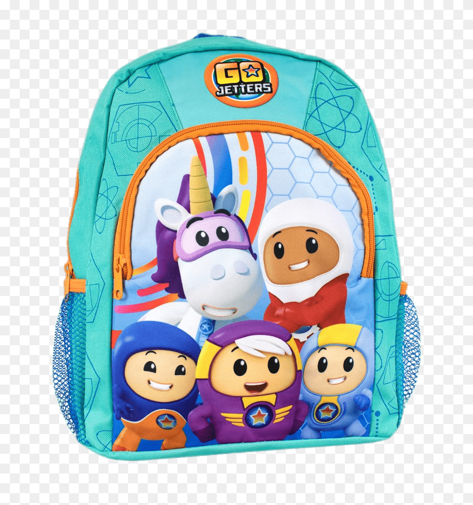 Go Jetters Backpack, Bag, Toy, Baby, Face Free Transparent Png