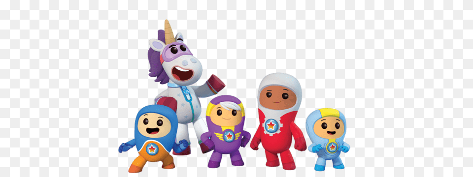 Go Jetters Friends, Plush, Toy, Baby, Person Free Png