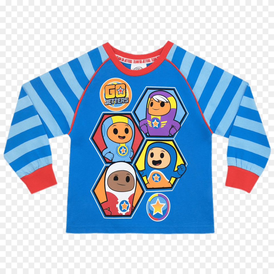Go Jetters Pyjamas, Clothing, Shirt, Long Sleeve, Sleeve Free Png Download