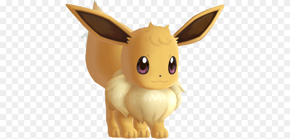 Go Pikachu Lets Eevee Pokmon Tipo Franja Eevee, Plush, Toy, Animal, Mammal Png Image