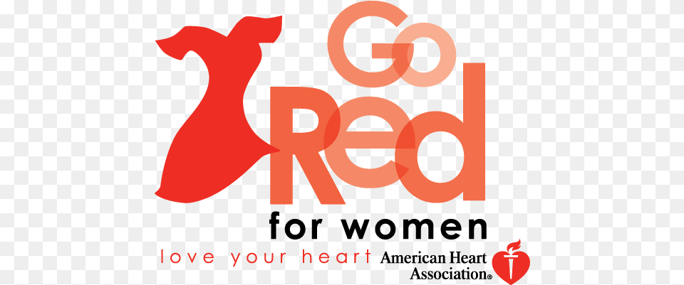 Go Red For Woman, Logo Free Png Download