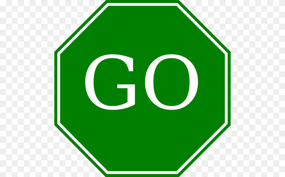 Go Sign Clip Art, Road Sign, Symbol, Stopsign, First Aid Png Image