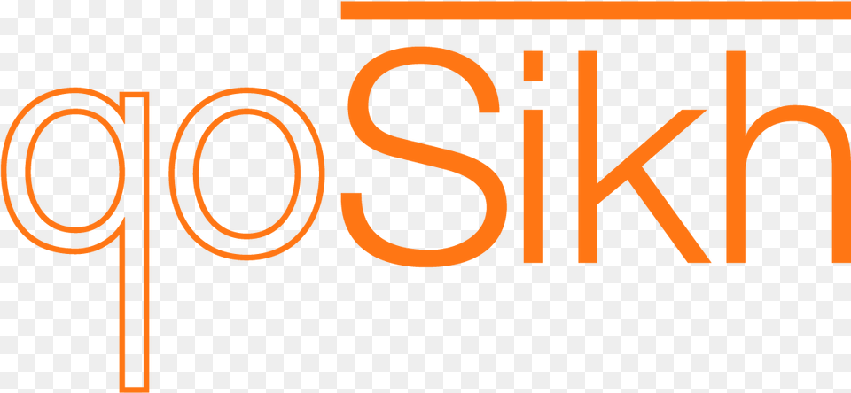 Go Sikh Orange, Text, Light, Logo Png Image
