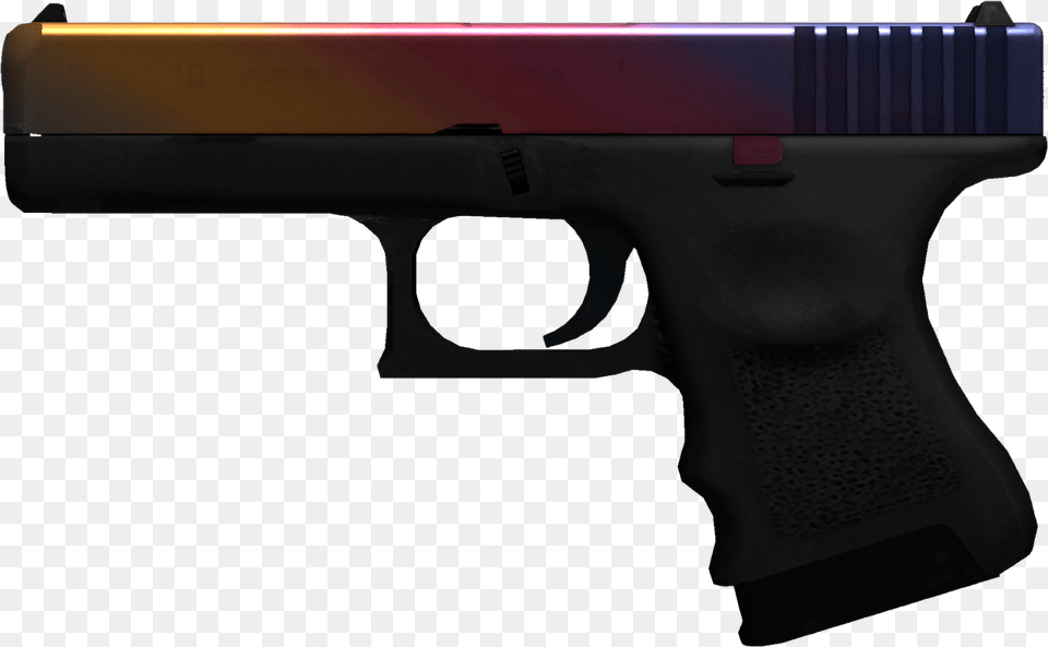 Go Skins Glock 18 Cs Go, Firearm, Gun, Handgun, Weapon Free Transparent Png