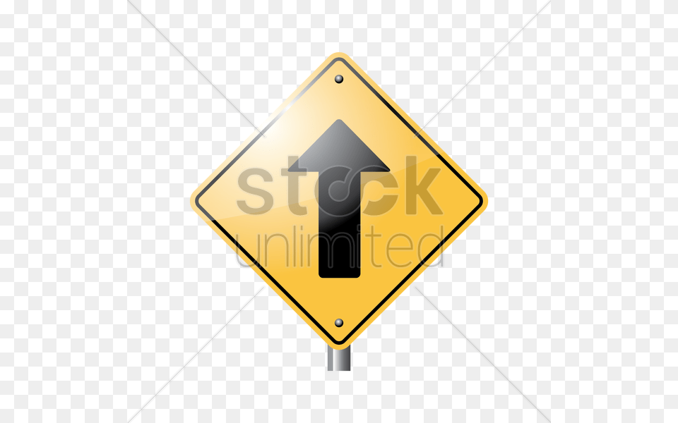Go Straight Road Sign Vector, Symbol, Road Sign Png