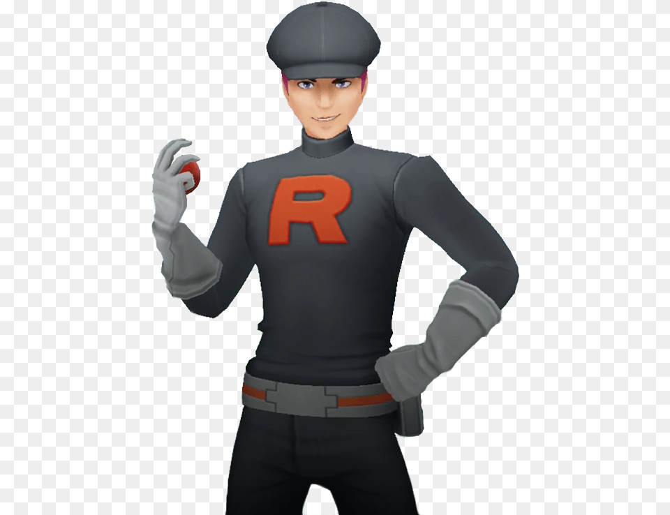 Go Team Go Rocket Grunt M Team Go Rocket Grunts, Long Sleeve, Sleeve, Clothing, Person Free Png Download