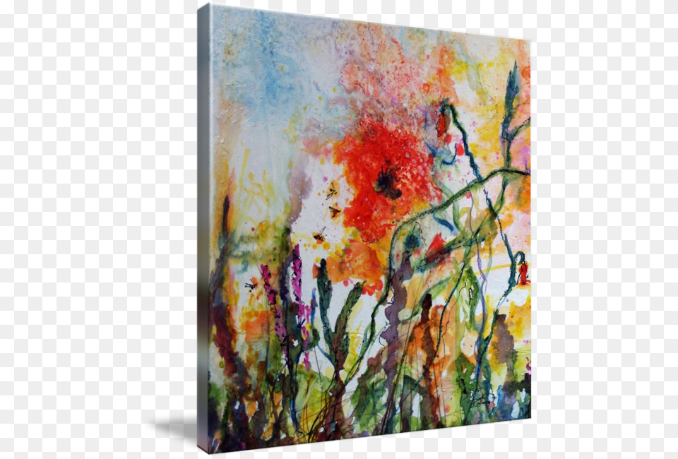 Go To Image Gallery Wrapped Canvas Art Print 44 X 44 Entitled Abstract, Modern Art, Painting Free Png