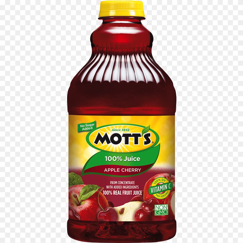Go To Image Mott39s Apple Cherry Juice, Beverage, Food, Ketchup, Fruit Free Transparent Png
