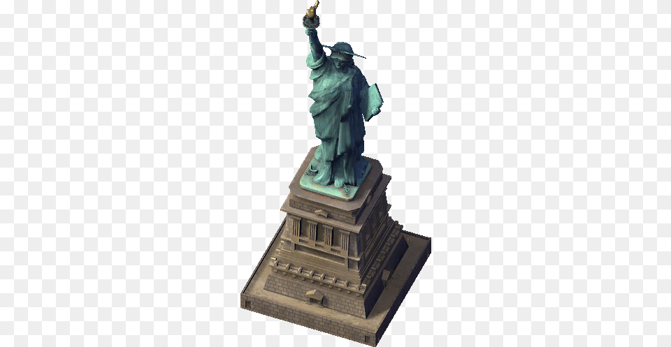 Go To Image Sim City Liberty Statue, Art, Bronze, Adult, Wedding Free Png