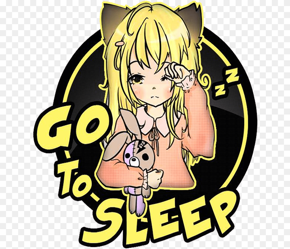 Go To Sleeplogo Square Go To Sleep Lol, Book, Comics, Publication, Baby Free Png